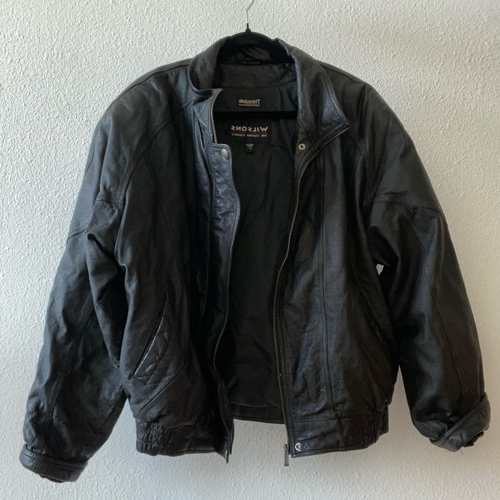 Leather jacket